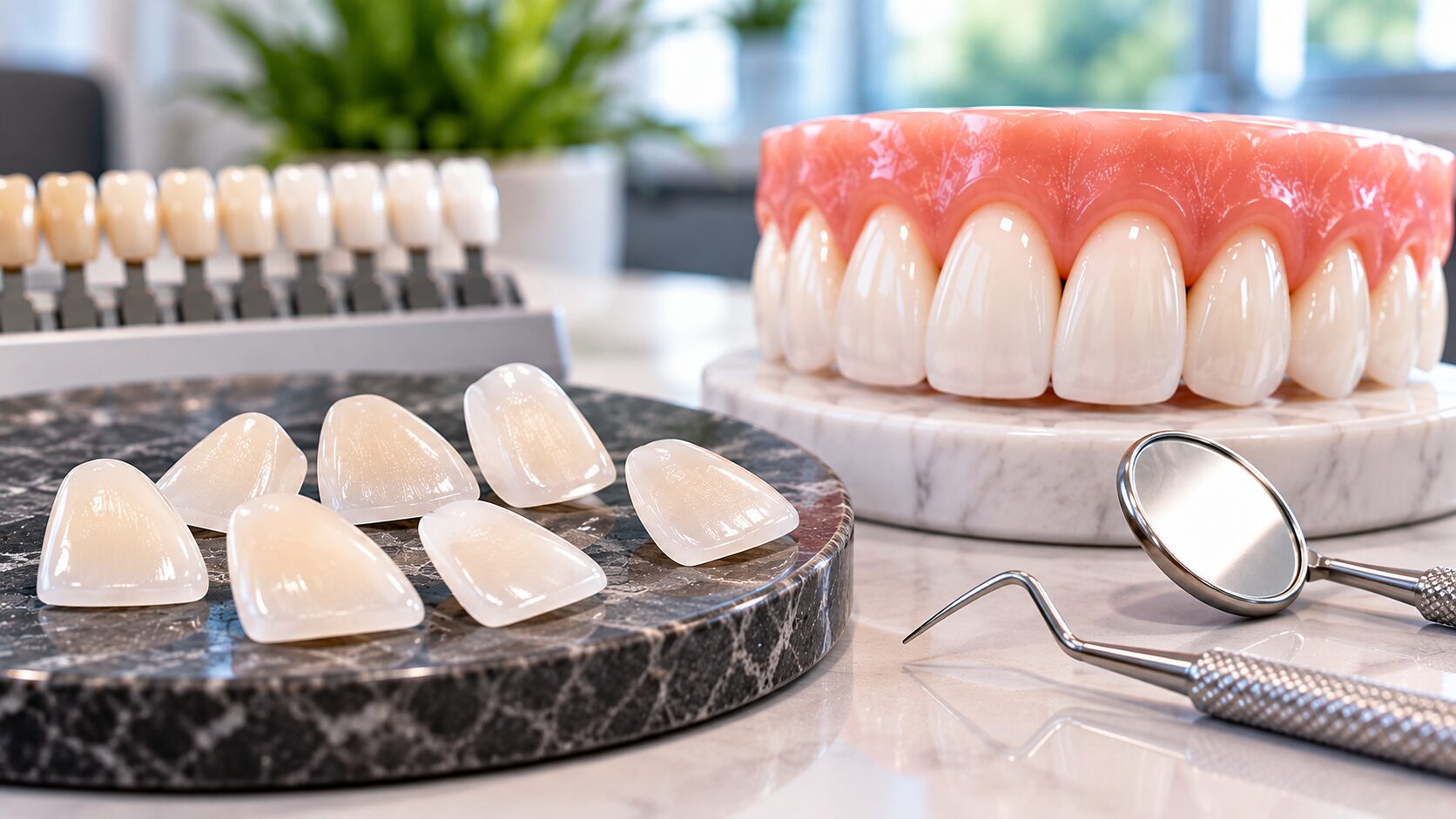 Veneers; white veneer teeth
